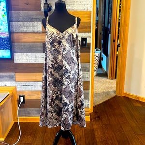 Snakeskin dress never worn